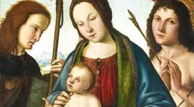 Madonna con il Bambino, e i Santi Rocco e Sebastiano