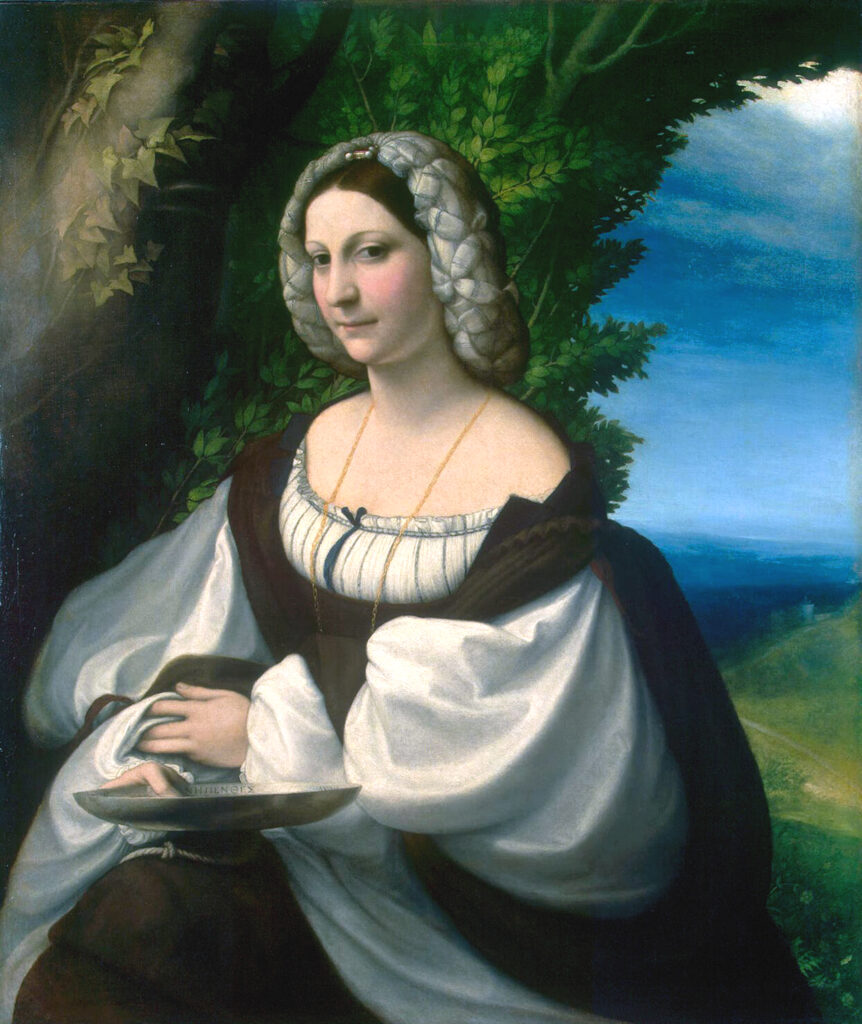 Correggio Ritratto di giovane donna