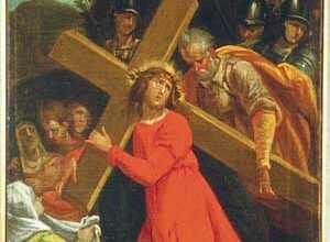 Misteri del Rosario: Gesù sotto la croce