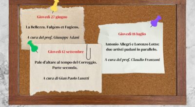 Incontri d’estate con l’Arte