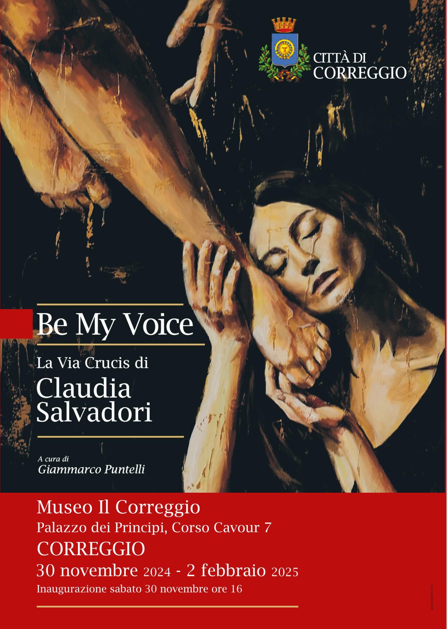 Be My Voice. La Via Crucis di Claudia Salvadori – Museo Il Correggio