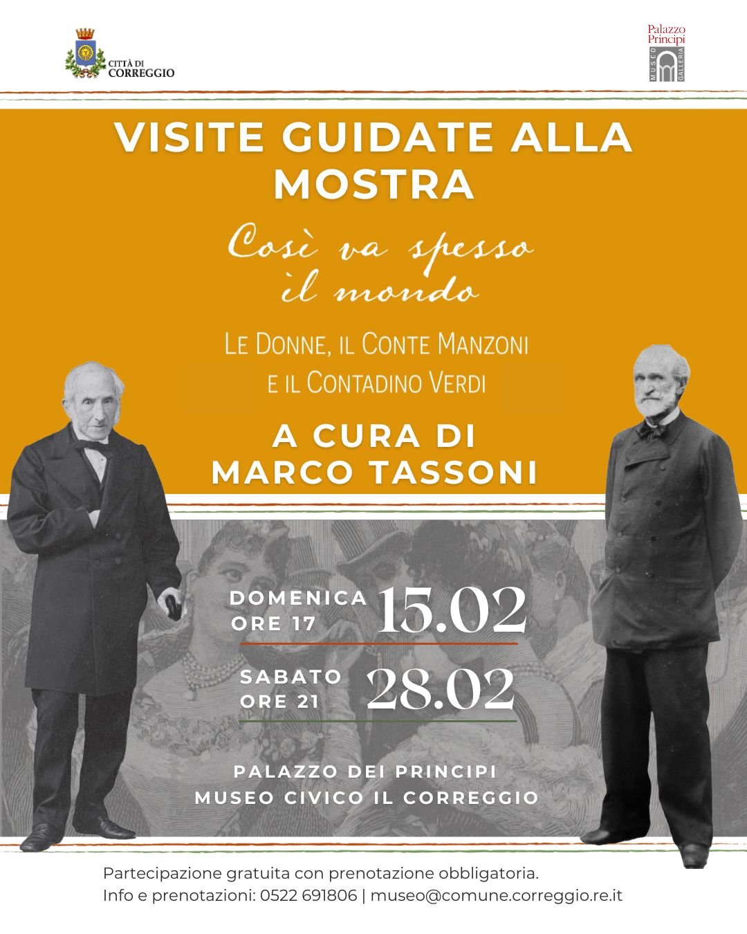 locandina visite guidate mostra